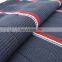 High Stretch high quality material 1x1 polyester flat knit cuffs stripe rib