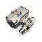 Automatic Stainless Steel Sanitary Tri Clamp Clamp Three-way Pneumatic Ball Valve