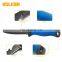Cheap Fishing Knifes Stainless Steel with Black TPR&ABS Handle Fishing Knife Fillet With Customized Logo