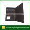 Waterproof PP custom printed 2 ring binder with name card