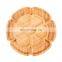 High quality Apricot-shaped wooden candy tray Cheap Wholesale Customized Size Decor Tray Table Vietnam Supplier