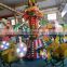 Top quality attraction rotatry amusement bee funfair ride self controlled bee ride for sale