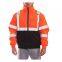 Roadway safety winter jacket outdoor warm worker reflective safety jacket