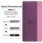 Thermoplastic Elastomer Yoga Mat Eco Friendly Exercise & Workout Tpe Yoga Mat 6mm