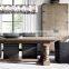 Harlow Crystal Rectangular Industrial Chandelier  For Living Room Hotel Ceiling Crystal Home Decor Lighting Metal Hang Lamps