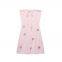 2025 Women's European and American Spring New Product: Three Dimensional Flower Chest Strap Knitted strapless Dress