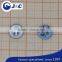 Bespoke Shape Dying Blue Trocas Shell Buttons for Fashion Dress Show