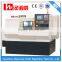 cnc lathe china CKX36L linear guideway 5" hydraulic chuck lathe 4 station gang tool 46mm spindle bore slant bed lathe cnc