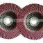 China factory 115x22MM brown flap disc for wholesale and distribute