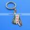 Syria Nation Map Flag Enamel AP Keychain, Syria Keychain