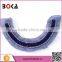 BOKA Fashion necktrim with plastic beads embroidery for women's garment