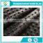 black minky dot fabric super soft fabric blanket raw material