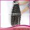 2015Wholesale Peru Real Human Hair Bulk Extension Afro Women Natural Black Curly Hair Bulk On Selling