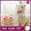 Custom wholesale handmade stuffed alpaca plush
