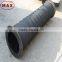 Flanged dredging rubber hose pipeline with floater for dredging operation