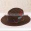 QXSH0046 New straw hat for men Fashion Feather Sombrero Fedora