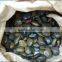 china A grade white black red cream river stones with polished hot selling
