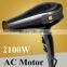 Super mega hair dryer Professional 2100w AC motor hair dryer