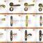 New design Eur standard zinc alloy reversible mortise lock