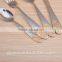 84pcs gold plated cutlery of stainless steel 430 material and made in Jieyang factory directly