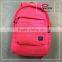 Hot pink nylon lining fabric air mesh fabric backpack bag