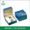 beautiful blue hot sale nice leather watch gift box packaging