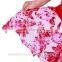 China new girls sassy frock design wholesale red floral tutu dress flower girl princess dresses birthday party wearing