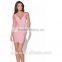 Guangzhou manufacturer fashion design wholesale sexy colorful plus size sleeveless women bodycon bandage dress