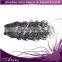 300g Curly Virgin Brazilian Human Hair Extensions 3 pack Bundle #1B Black