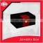 Luxury black makeup box with dividers