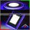 Round double color panel ceiling light, double panel light led China