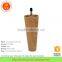 Modern Design Wooden Finish Bed Feet