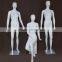 various postures full body white fiber glass female mannequins