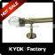 KYOK new design curtain rods wholesale , telescopic curtain pole with resin finials