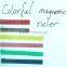 School supplier Whiteboard white board magnetic plastic ruler BW-015,016