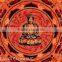 Indian handmade block print Jaipur Lord Buddha Yoga Bohemian Wall Hanging Tapestry