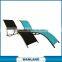 aluminium beach sun lounger stackable sun lounger
