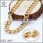 Men's Gold Tone Thick round Cut Cuban Curb Link Chain Necklace with lobster clasp                        
                                                                                Supplier's Choice