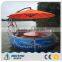 leisure use polyethylene hull BBQ donut boat