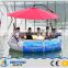 Portable Cheap BBQ Donut Boat factory price