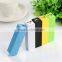 Best Selling Lipstick mini portable power bank 2600mah External Battery Charger power bank for smartphone