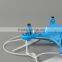Blue toys 2.4G rc quadcopter propeller drone with lights
