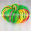PE o sings ,colorful solid o rings 150*7mm
