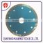 125mm/ 5inches turbo thin diamond saw blade for ceramic/porcelain