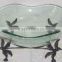 glass fruit plate compote cmcg006
