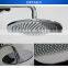 Rainfall shower head and arm Stainless steel WATERMARK