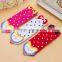 South Korea candy color stereoscopic bowknot young girls tube socks students socks