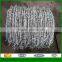 Hot dipped galvanized or PVC coated Barbed Wire Fence