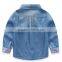 Factory wholesale custom fancy cotton jeans children'shirts and tops