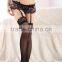 Women's Plus Sheer Garter belt Pantyhose